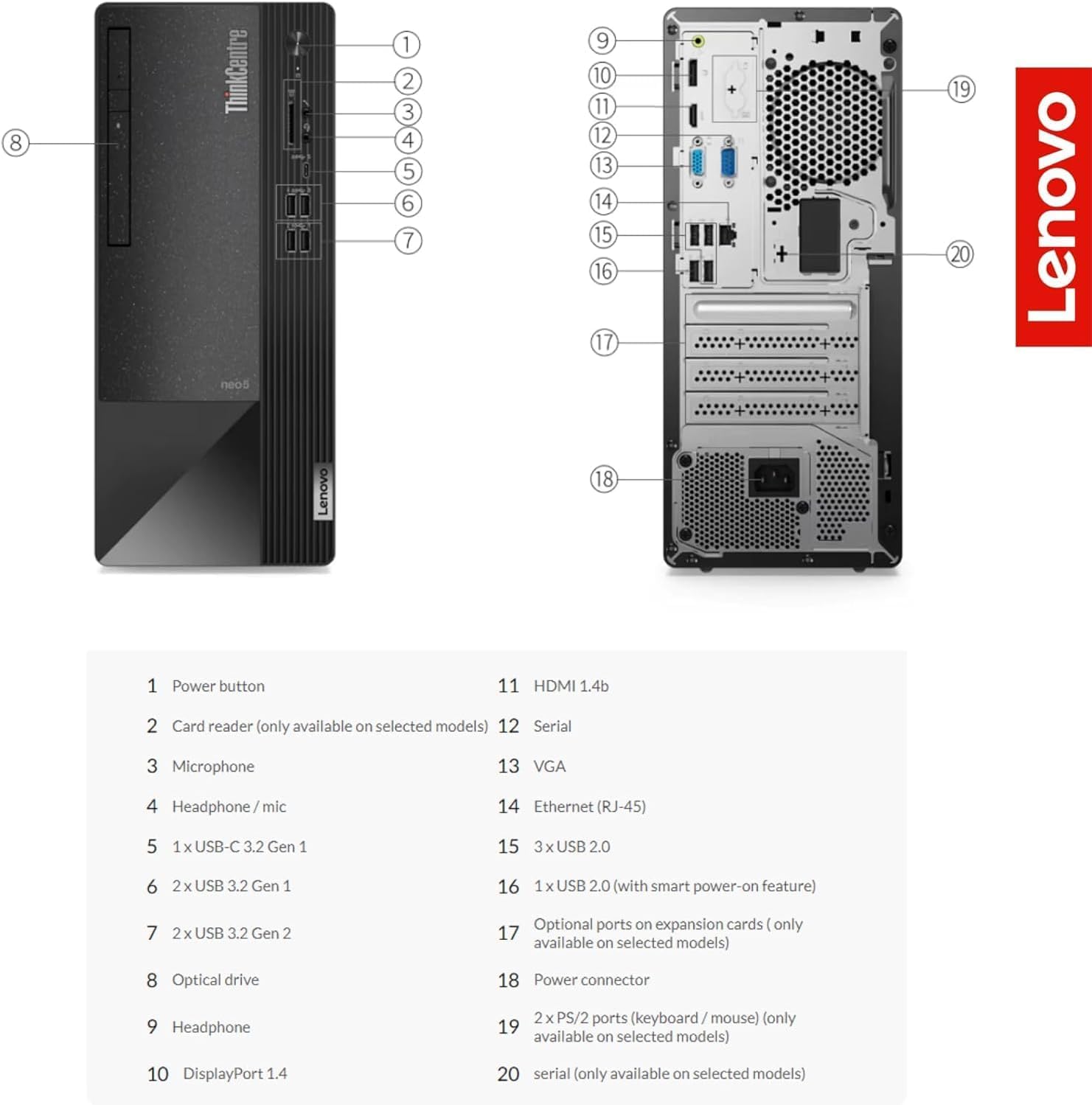 Amazon.com: Lenovo ThinkCentre Neo 50T Business Desktop | Intel
